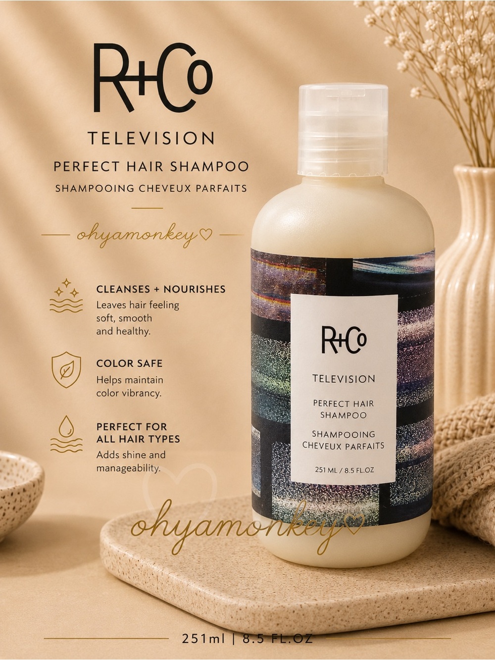 R+Co Television Perfect Hair Shampoo $38